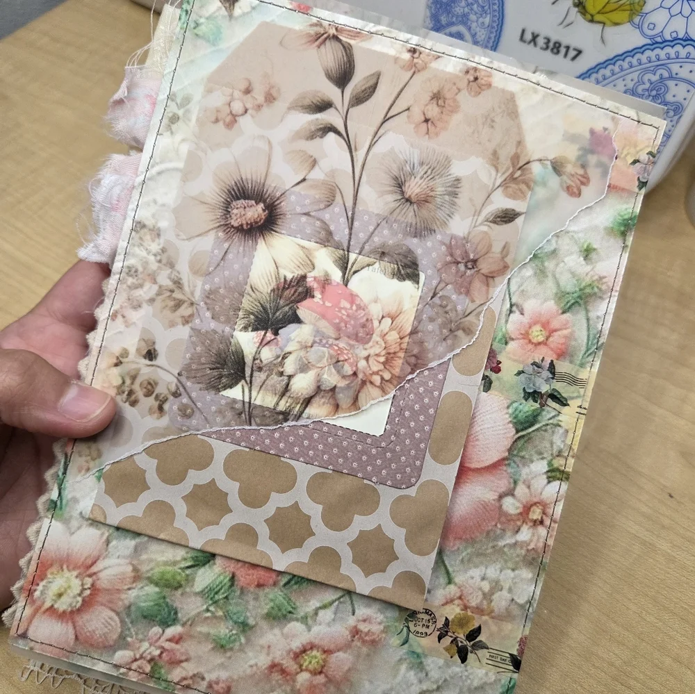 Handmade Wallpaper Print Inspired Digitals | TAB Binded JUNK JOURNAL - Picture 16 of 16